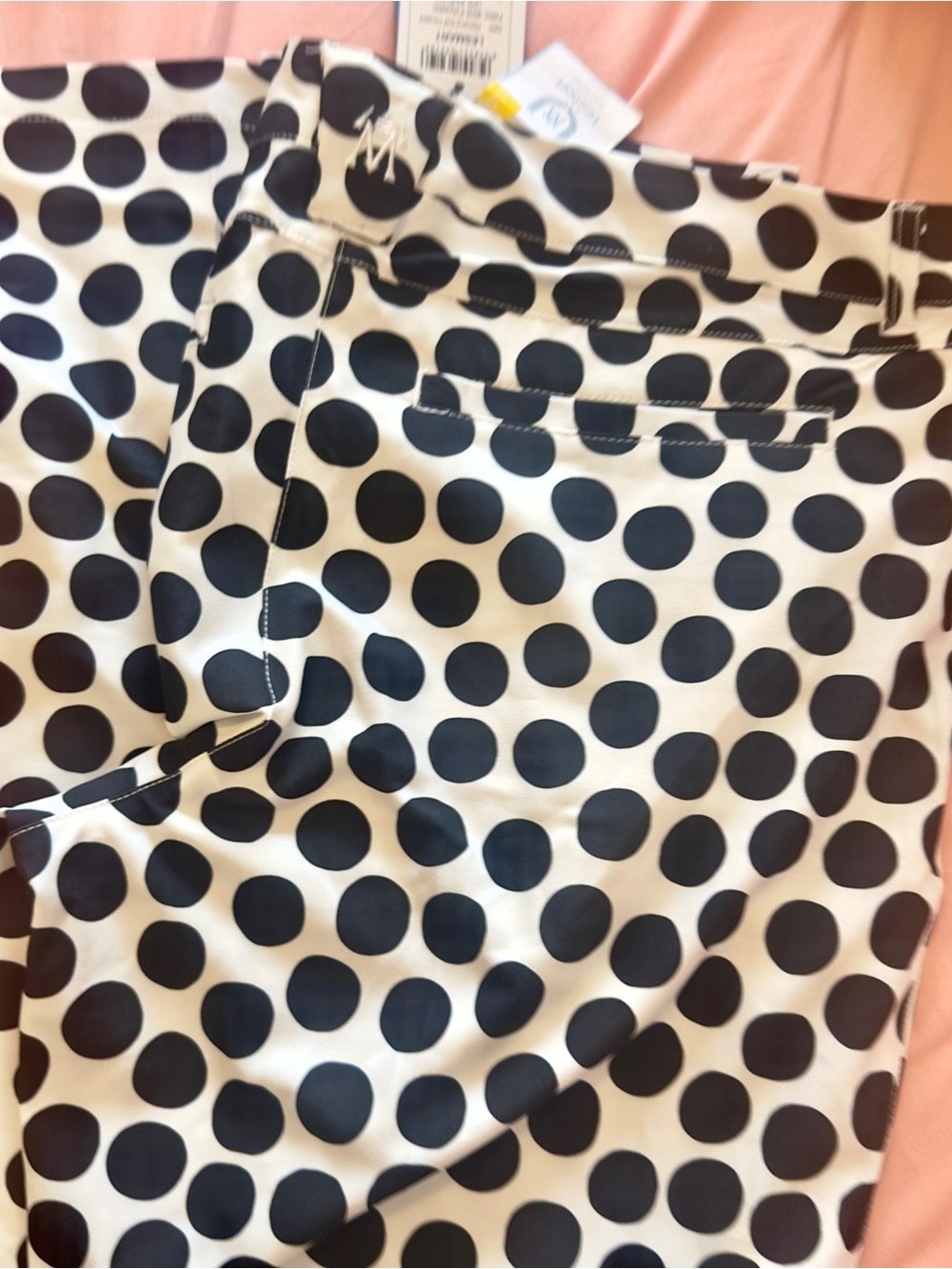 NWT Women’s LESMART Polka Dot Golf Pants RTL $99 Size 12 - Picture 8 of 8